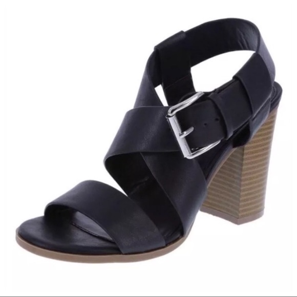 Christian Siriano “Romeo” black sandal - Picture 1 of 8